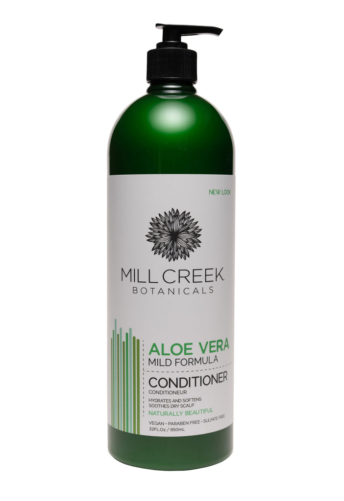 Value Size Aloe Vera Conditioner 32 oz - Mill Creek Botanicals