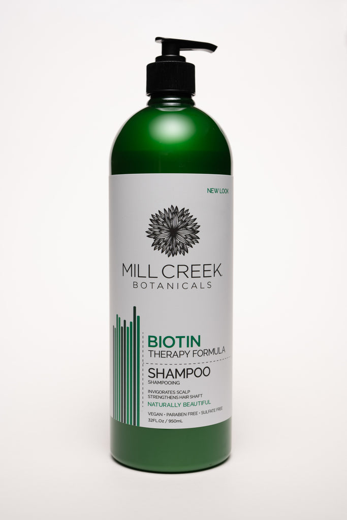 Value Size Biotin Shampoo 32 oz - Mill Creek Botanicals