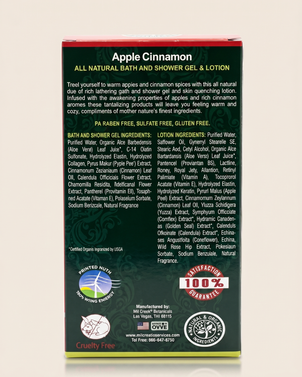 Apple Cinnamon Shower Gel & Lotion Duopack