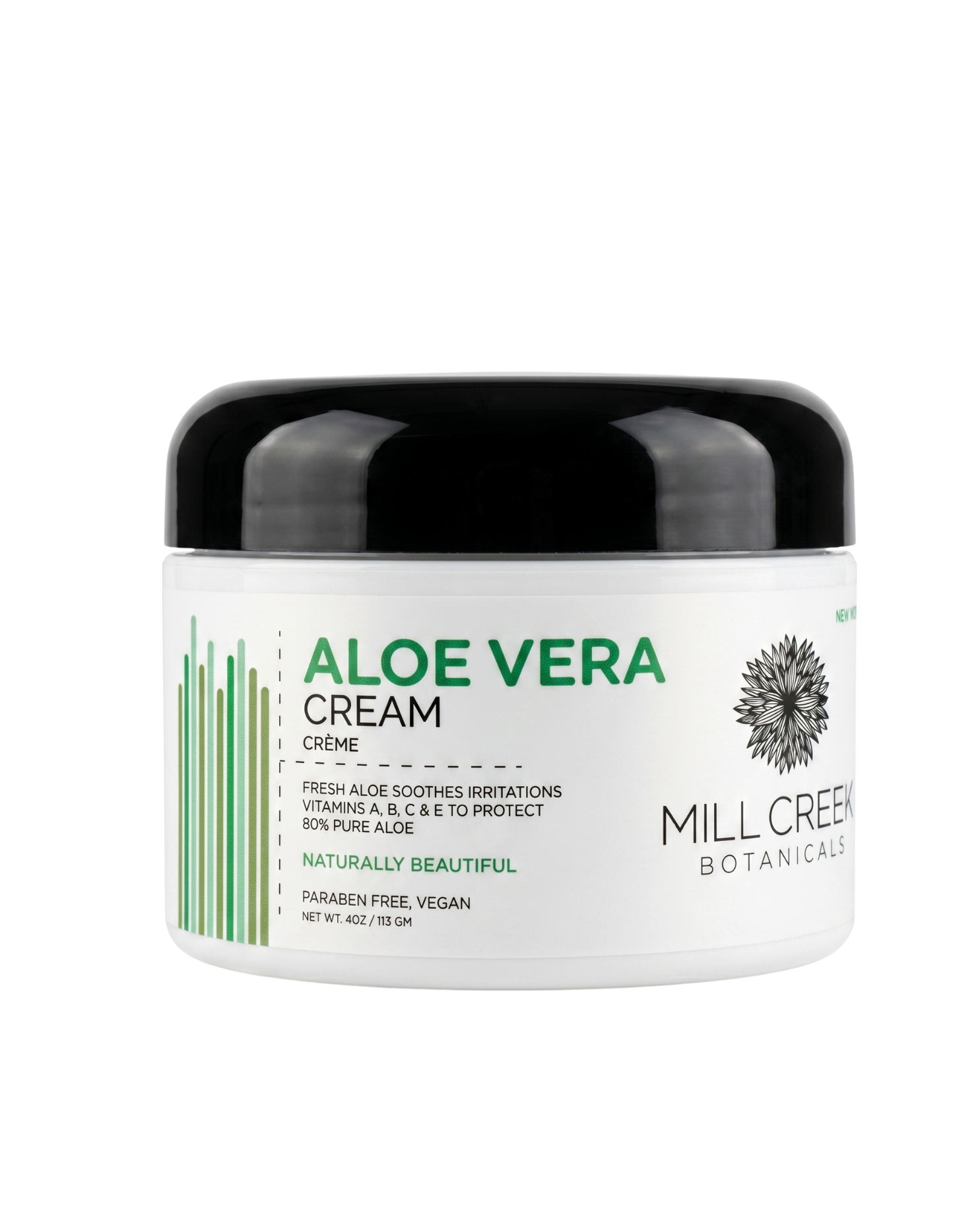 80% Aloe Vera Cream– Mill Creek Botanicals