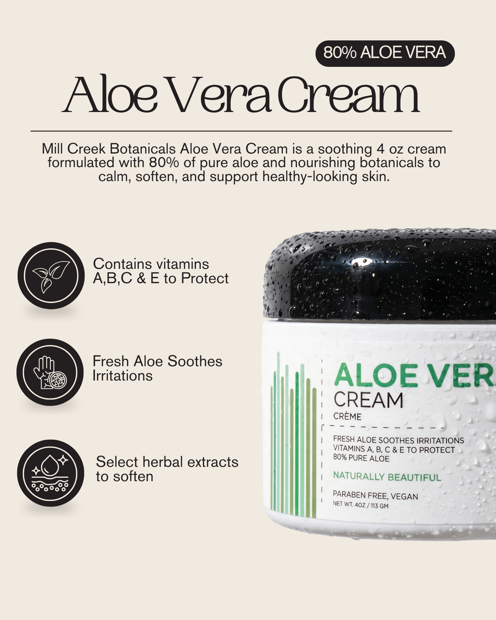 80% Aloe Vera Cream