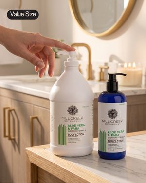 Value Size Aloe Vera & Paba Lotion 64 oz