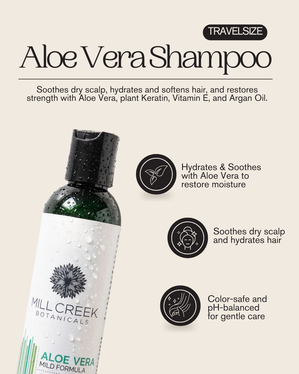 Aloe Vera Shampoo 3.5 oz