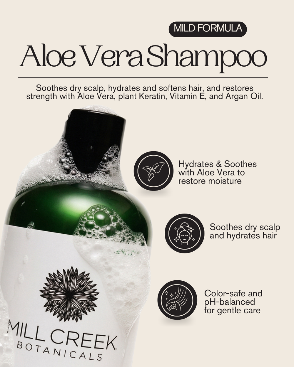 Aloe Vera Shampoo 14 oz
