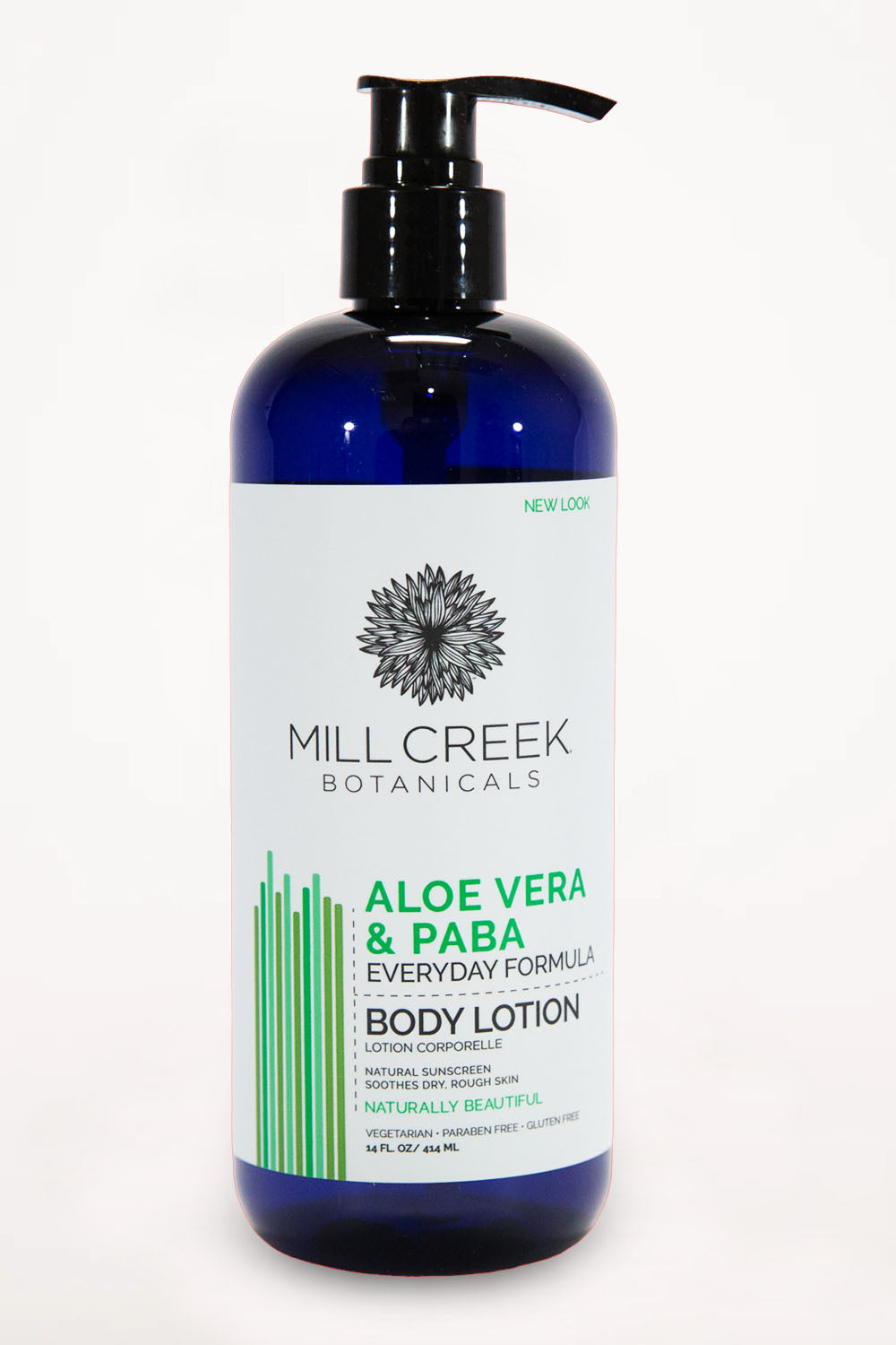 Aloe Vera & Paba Lotion 14 oz - Mill Creek Botanicals