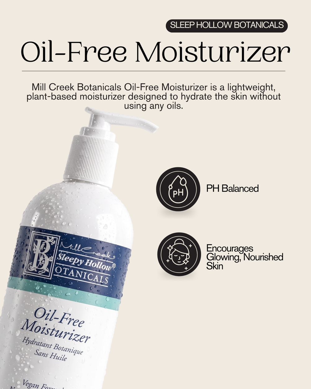 Sleepy Hollow Botanicals Oil-Free Moisturizer