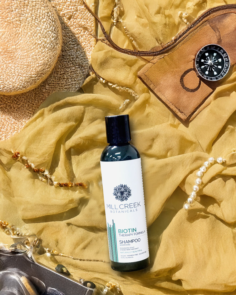Biotin Shampoo 3.5 oz - Mill Creek Botanicals