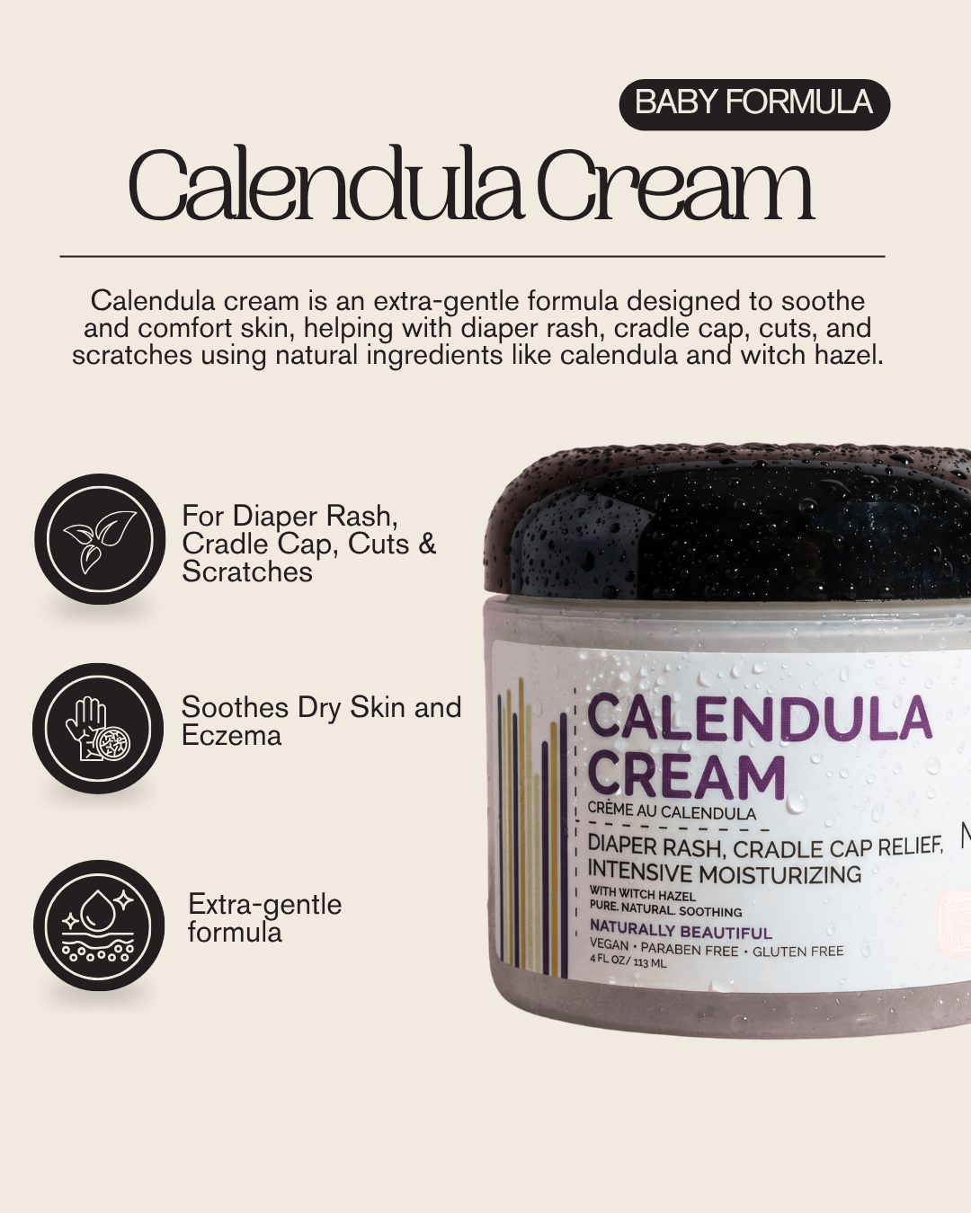 Calendula Cream– Mill Creek Botanicals