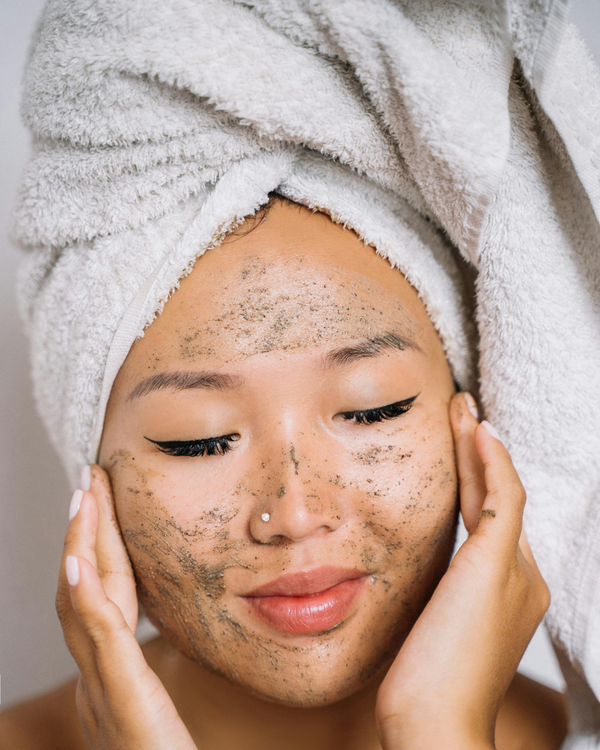 Wild Oats Charcoal Scrub