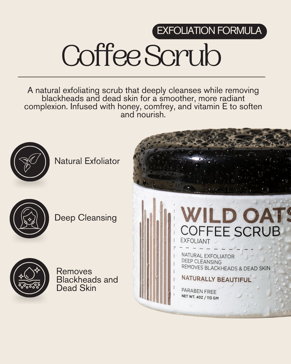 Wild Oats Coffee Scrub