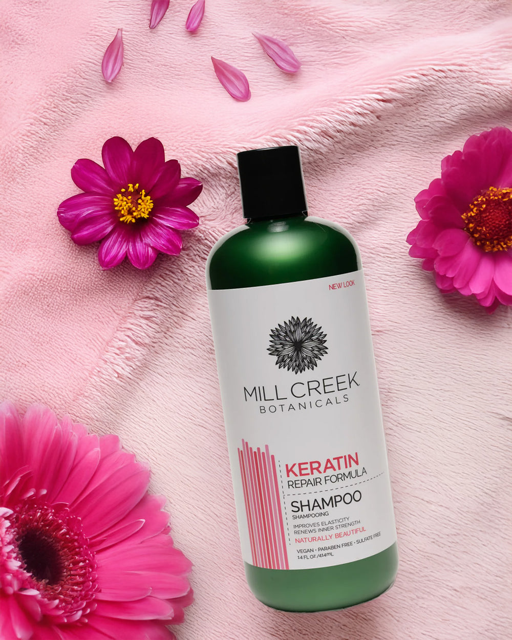 Keratin Shampoo 14 oz - Mill Creek Botanicals