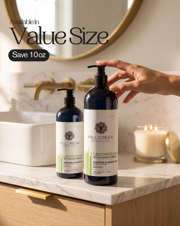 Value Size Lemongrass Shower & Shave Gel 32 oz