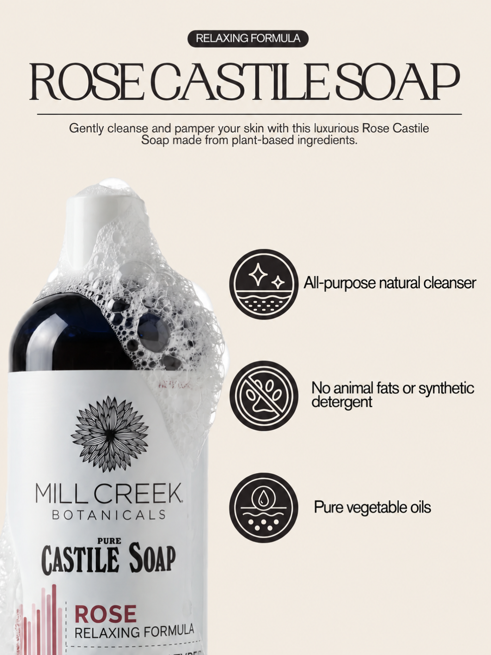 Castile Soap Rose