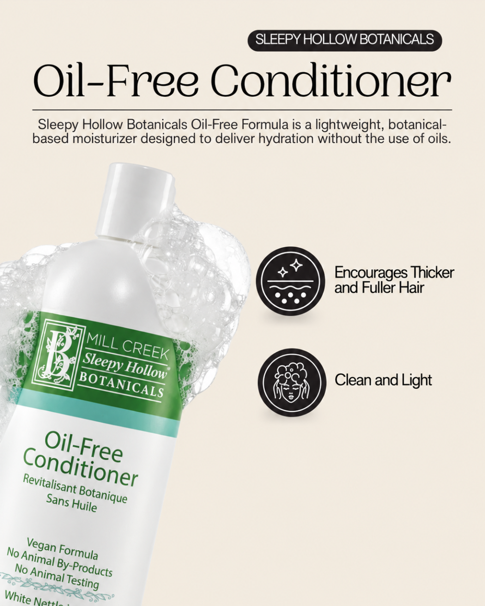 Sleepy Hollow Botanicals Oil-Free Conditioner