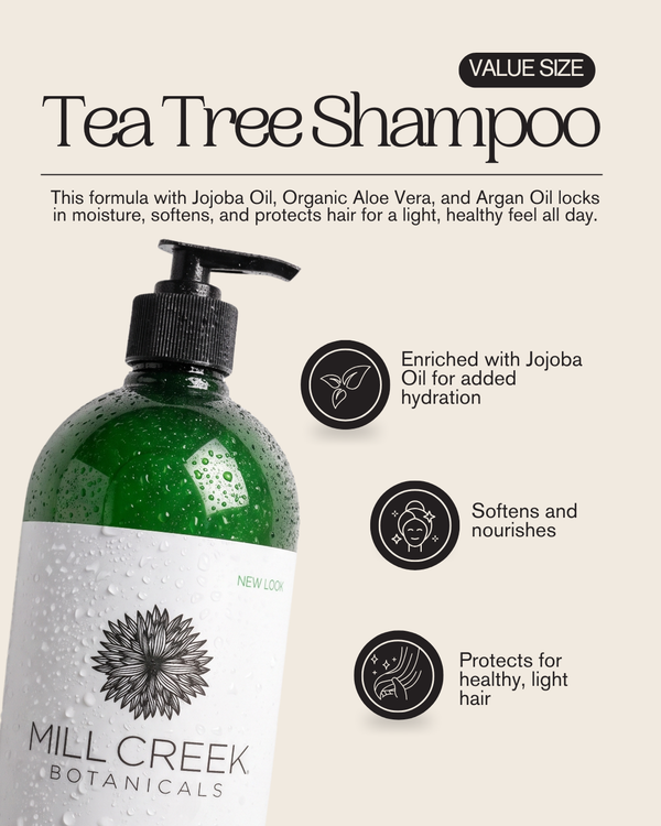 Value Size Tea Tree Shampoo 32 oz