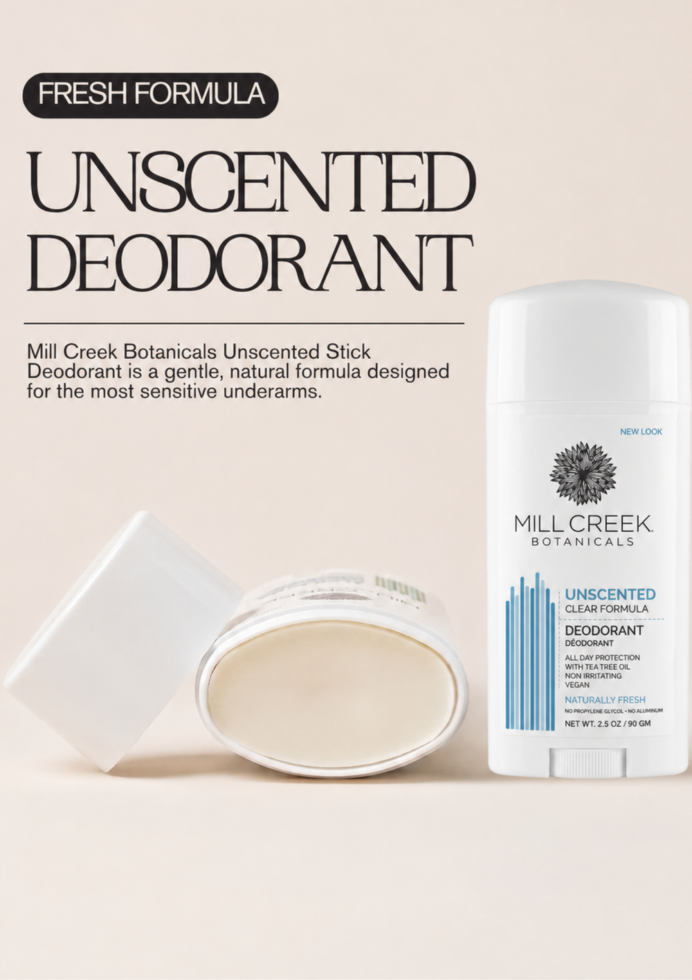 Unscented Stick Deodorant