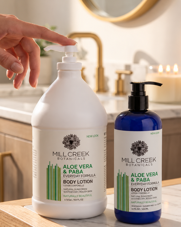 Value Size Aloe Vera & Paba Lotion 64 oz