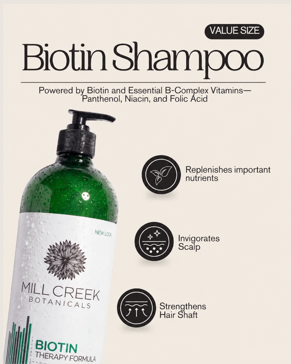 Value Size Biotin Shampoo 32 oz