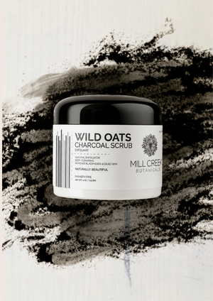Wild Oats Charcoal Scrub