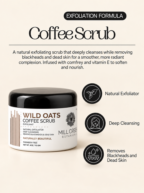 Wild Oats Coffee Scrub