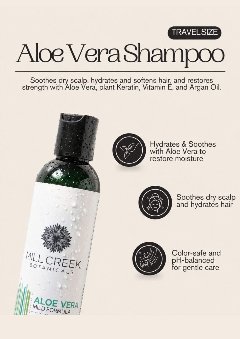 Aloe Vera Shampoo 3.5 oz