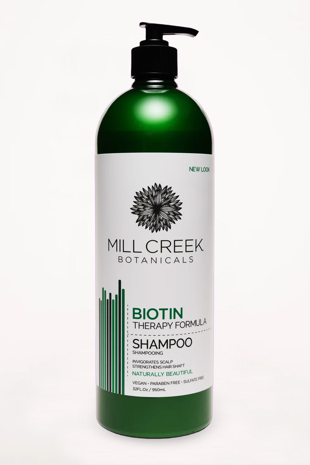 Value Size Biotin Shampoo 32 oz - Mill Creek Botanicals