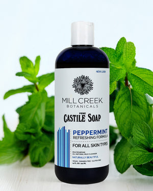 Castile Soap Peppermint - Mill Creek Botanicals