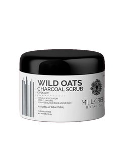 Wild Oats Charcoal Scrub