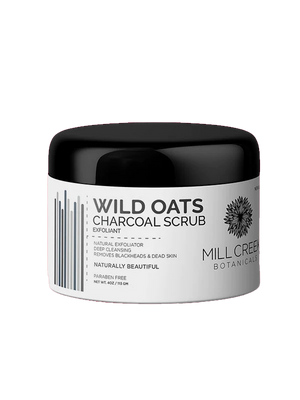 Wild Oats Charcoal Scrub