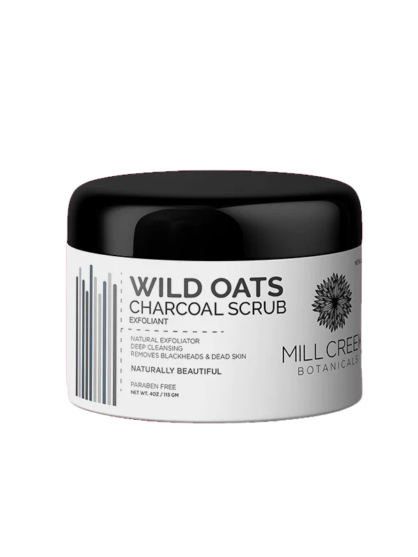Wild Oats Charcoal Scrub