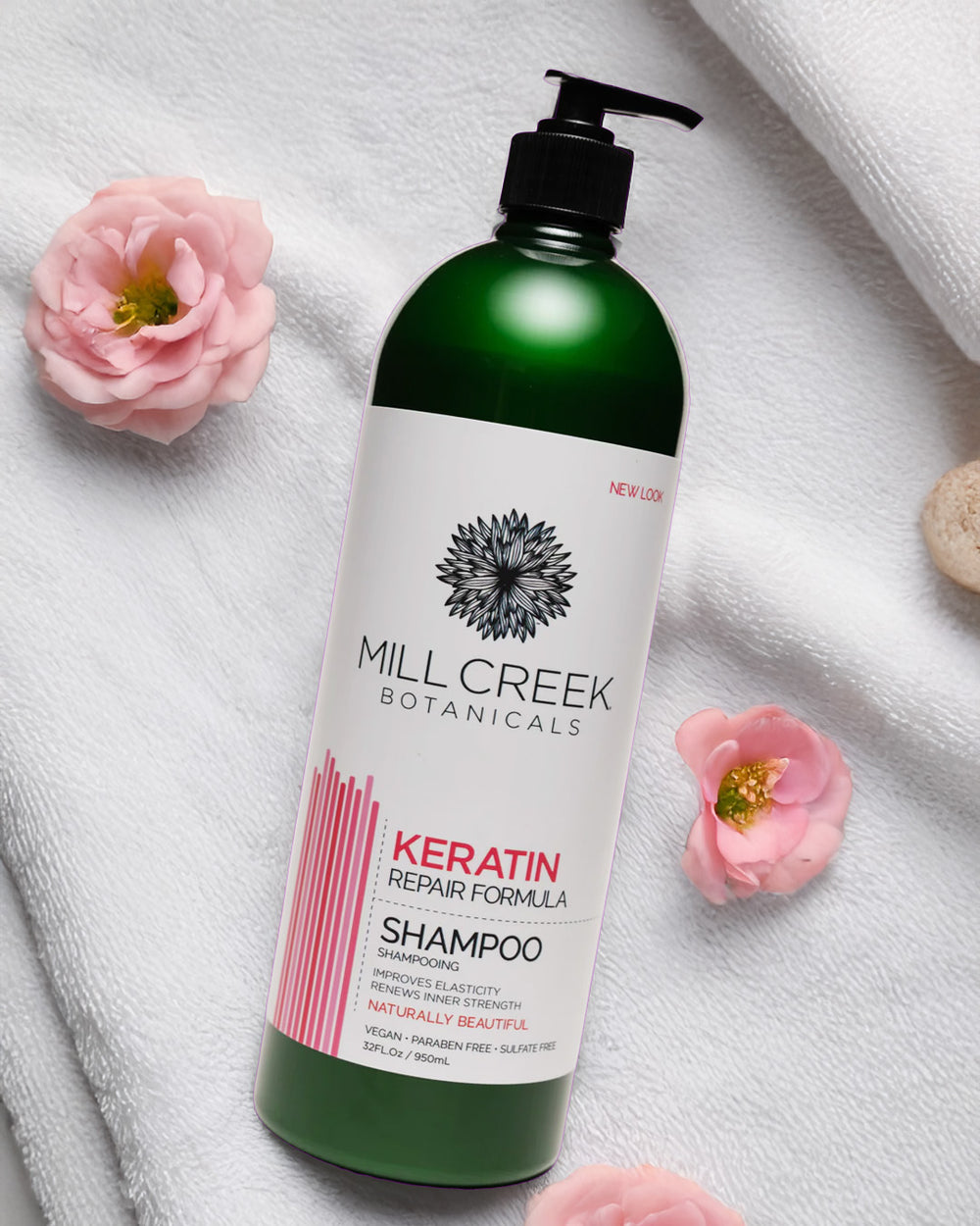 Value Size Keratin Shampoo 32 oz - Mill Creek Botanicals