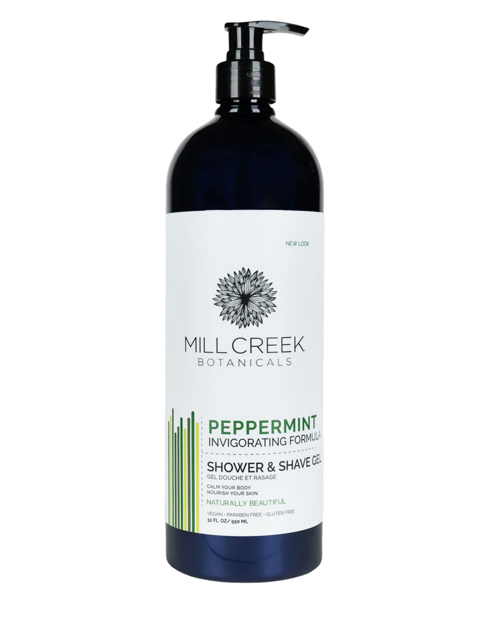 Value Size Peppermint Shower & Shave Gel 32 oz