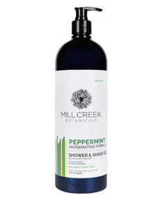 Value Size Peppermint Shower & Shave Gel 32 oz