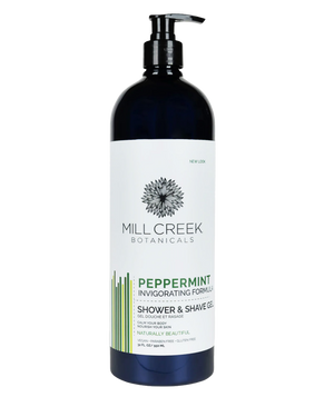 Value Size Peppermint Shower & Shave Gel 32 oz