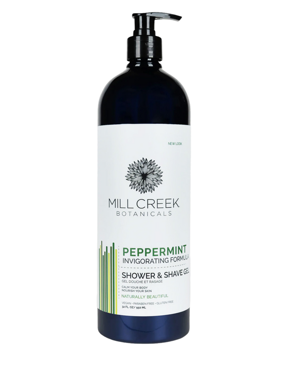 Value Size Peppermint Shower & Shave Gel 32 oz
