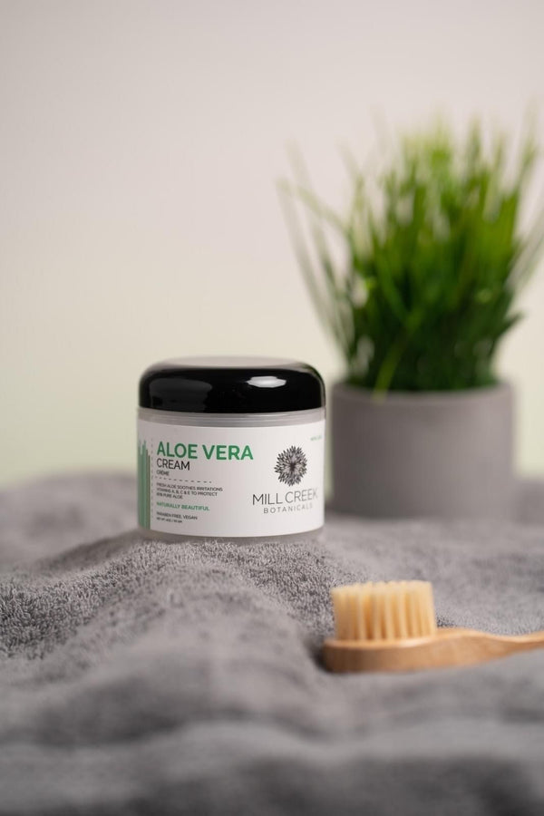 80% Aloe Vera Cream - Mill Creek Botanicals