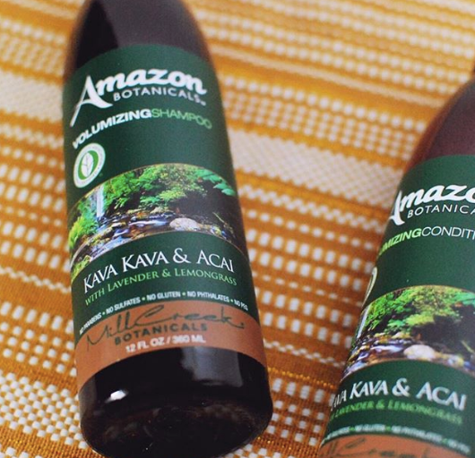 AMAZON BOTANICALS VOLUMIZING SHAMPOO KAVA KAVA & ACAI - Mill Creek Botanicals