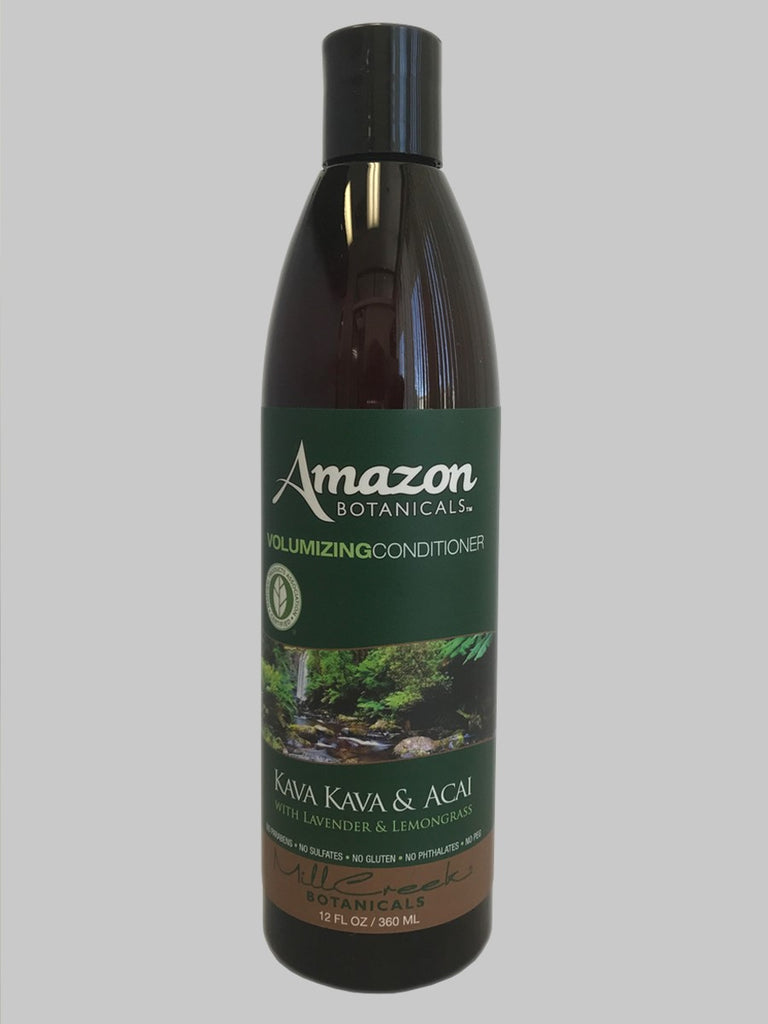 AMAZON BOTANICALS VOLUMIZING CONDITIONER KAVA KAVA & ACAI - Mill Creek Botanicals