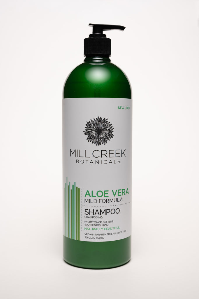 Value Size Aloe Vera Shampoo 32 oz - Mill Creek Botanicals