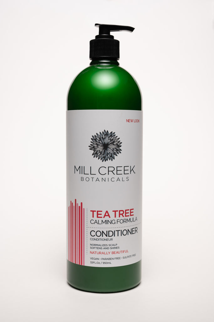Value Size Tea Tree Conditioner 32 oz - Mill Creek Botanicals