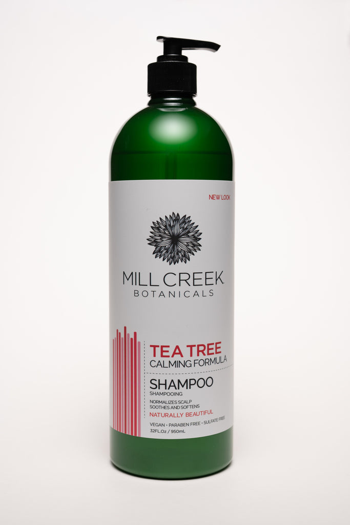 Value Size Tea Tree Shampoo 32 oz - Mill Creek Botanicals