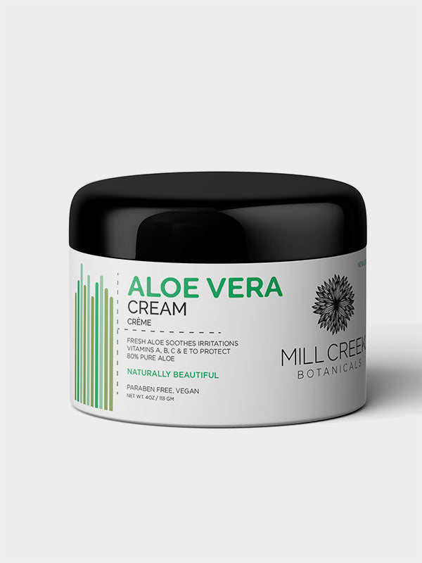 80% Aloe Vera Cream - Mill Creek Botanicals