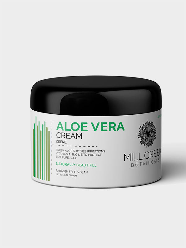 80% Aloe Vera Cream - Mill Creek Botanicals