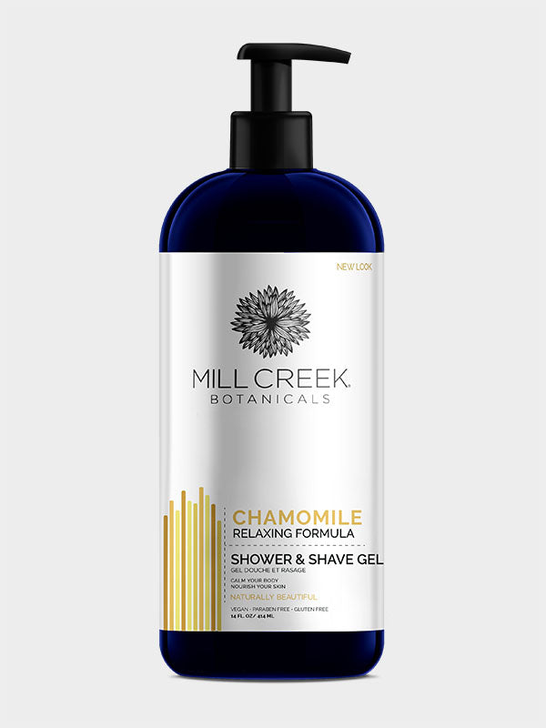 Chamomile Shower Gel 14 oz - Mill Creek Botanicals