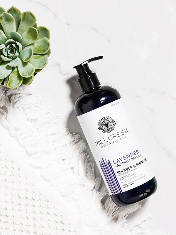 Lavender Shower Gel 14 oz | Mill Creek Botanicals