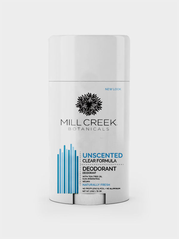 Unscented Stick Deodorant - Mill Creek Botanicals